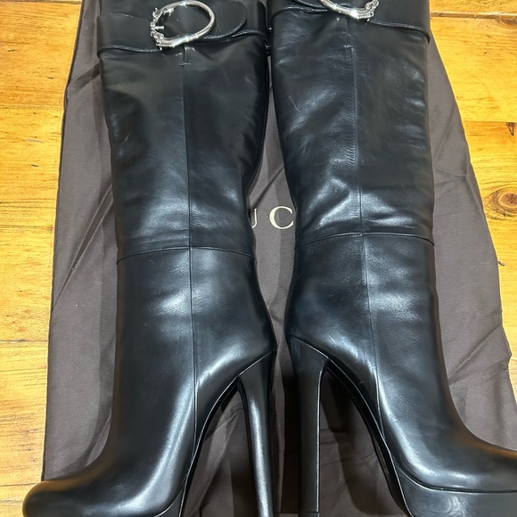 Gucci washed soft calf Nero size 37 - Picture 7 of 10